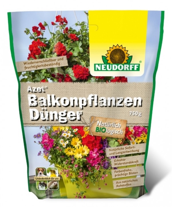 Balkon Pflanzen Dünger Azet Neudorff 750 g