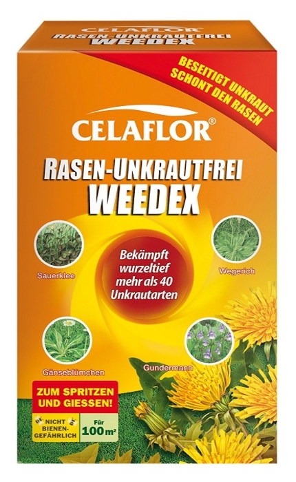 Rasen Unkrautfrei Weedex Rasenunkraut Vernichter für 100 m²