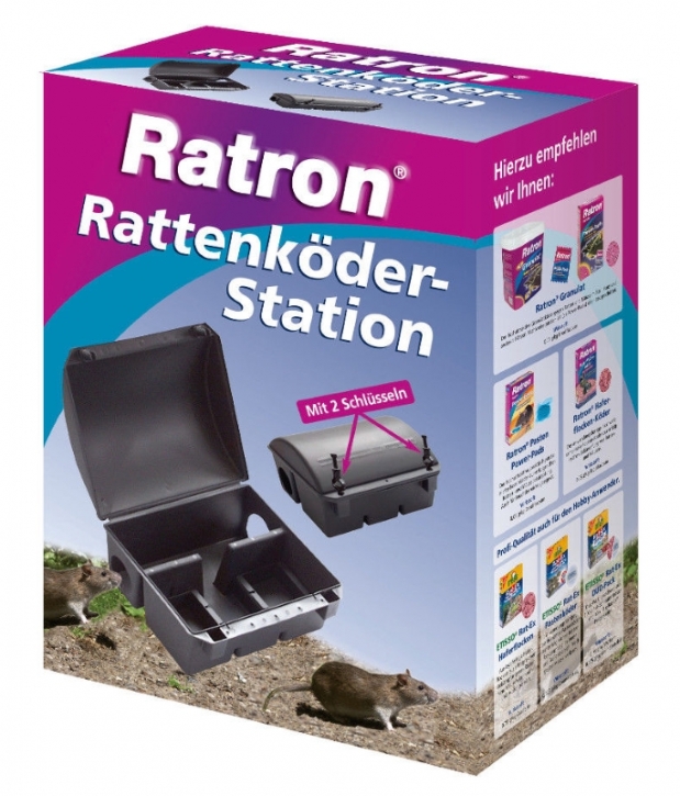 Ratten Köder Station Ratron