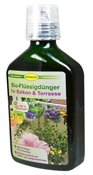 Schacht Bio Dünger für Balkon und Terrasse 350 ml