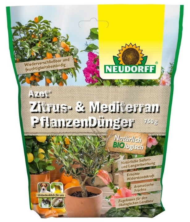 Zitrus & Mediterran Pflanzen Dünger Azet 750 g