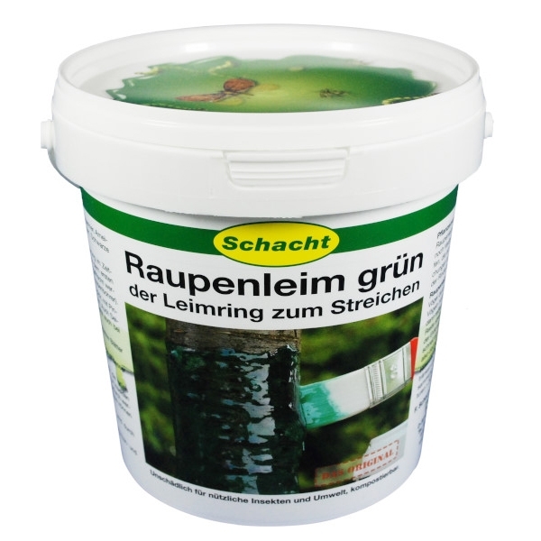 Raupenleim grün 1 kg gegen Frostspanner, Ameisen, Miniermotte