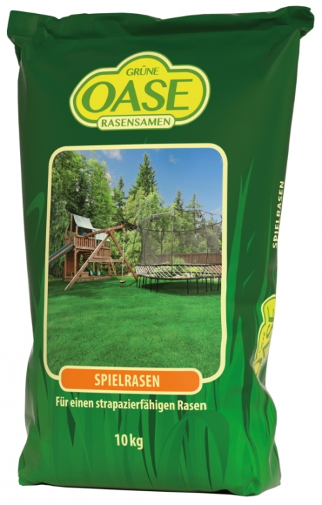 Grüne Oase GO-110 Spielrasen Rasensamen 10 kg für ca. 300 m²