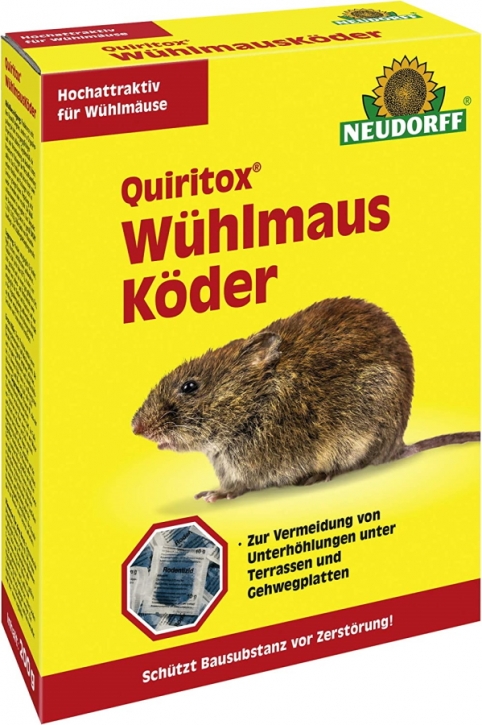Wühlmaus Köder Quiritox Neudorff 200 g