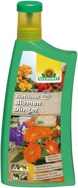 Blumen Dünger Bio Trissol Plus 1 Liter