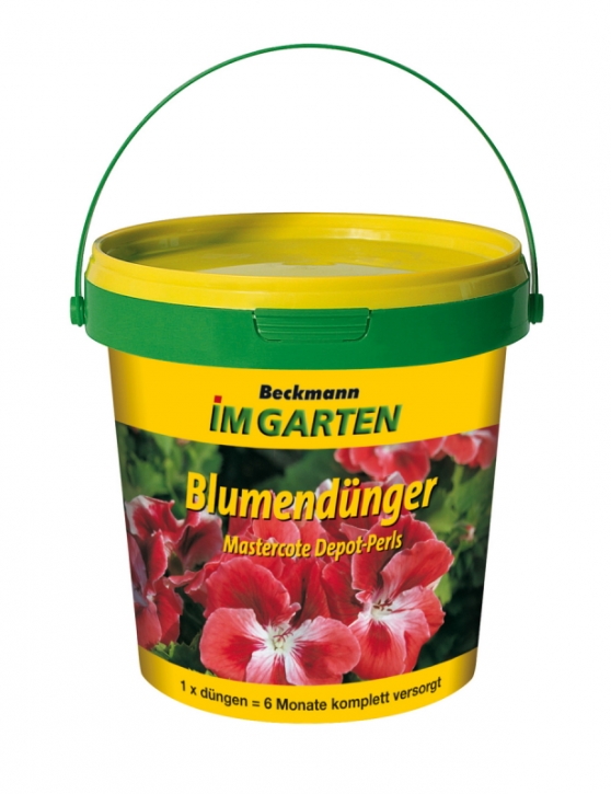 Blumen Langzeitdünger Beckmann Mastercote Depot Perls 1 kg
