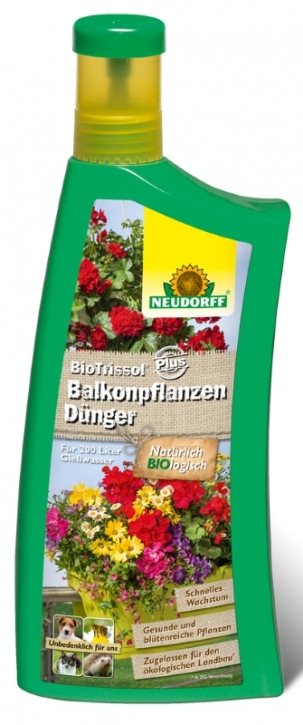 Balkonpflanzen Dünger Bio Trissol 1 Liter