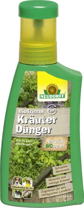 Kräuter Dünger Bio Trissol Plus Neudorff 250 ml