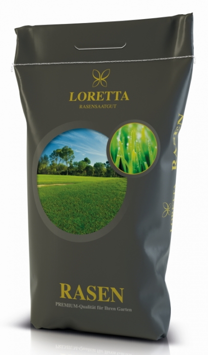 Loretta Super-Rasen Rasensamen 10 kg reicht für ca. 500 m²