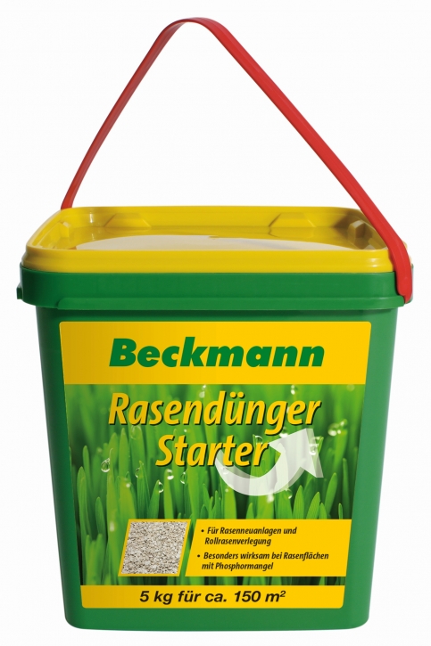 Rasen Dünger Starter Beckmann 5 kg für 150 m²