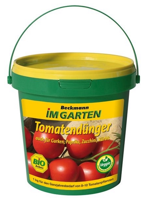 Tomaten Dünger Bio Beckmann 1 kg Eimer