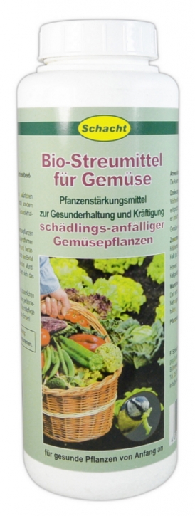 Bio Streumittel für Gemüse 600 g Pflanzenstärkungsmittel