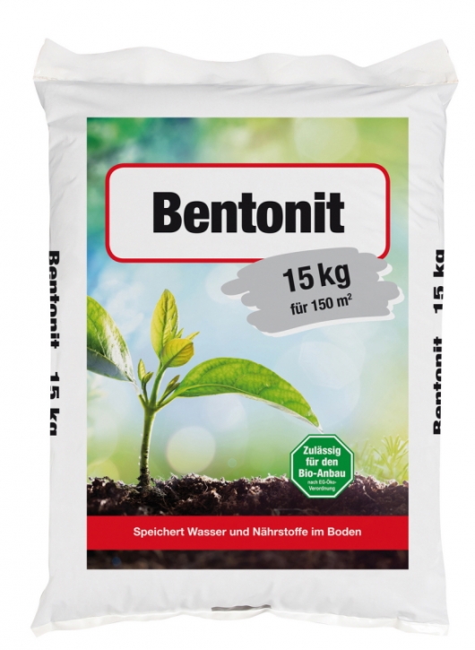 Bentonit Bodenverbesserer Bodenhilsstoff 15 kg