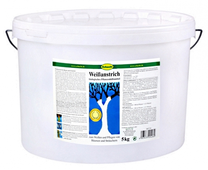 Weißanstrich für Obstbäume Frostrisse Frostschäden 5 kg