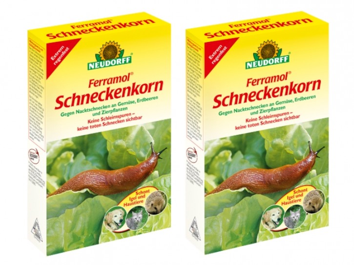 Schneckenkorn Ferramol Neudorff Sparpack 2 x 1 kg