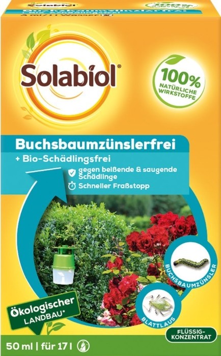 Buchsbaumzünsler Frei 50 ml Biologisch Solabiol