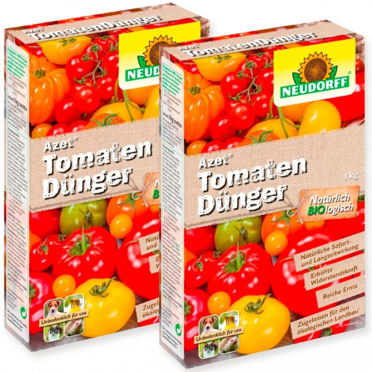 Tomaten Dünger Azet Neudorff Sparpack 2 x 2,5 kg