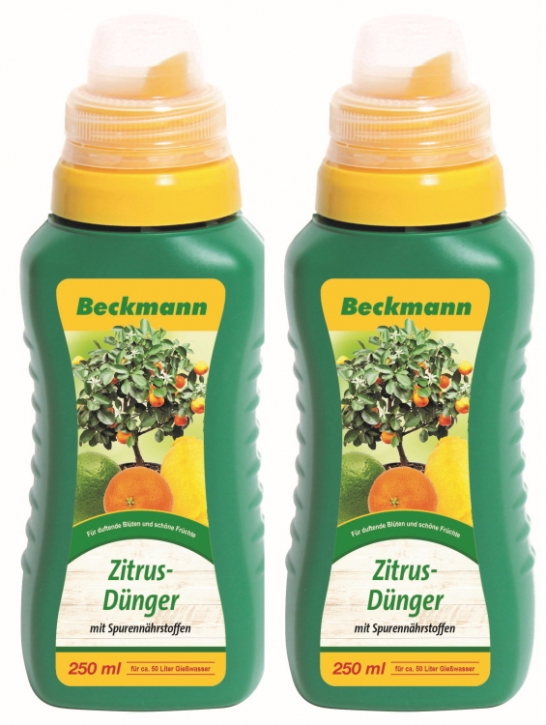 Zitrus Dünger Beckmann Sparpack 2 x 250 ml