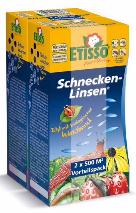 ETISSO® Schnecken-Linsen 2 x 300 g