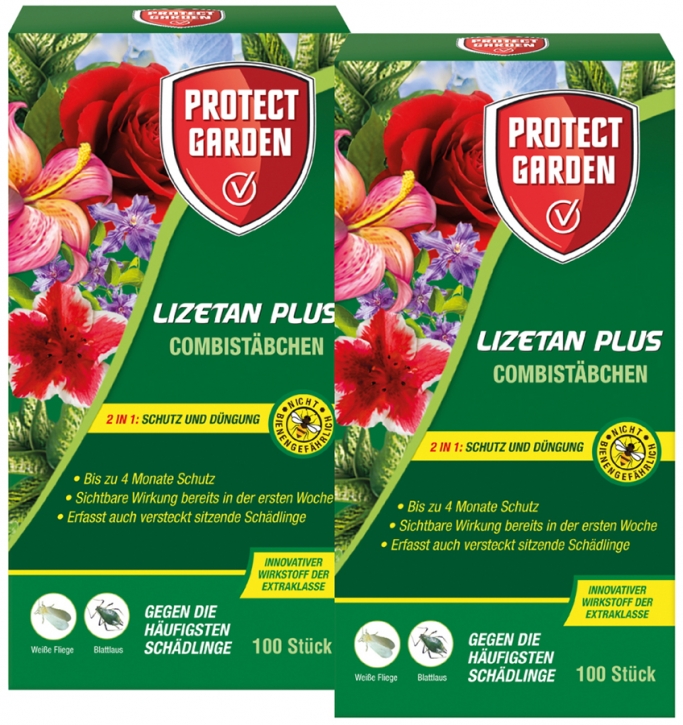 SBM Protect Garden Lizetan plus Combistäbchen Sparset 200 Stück